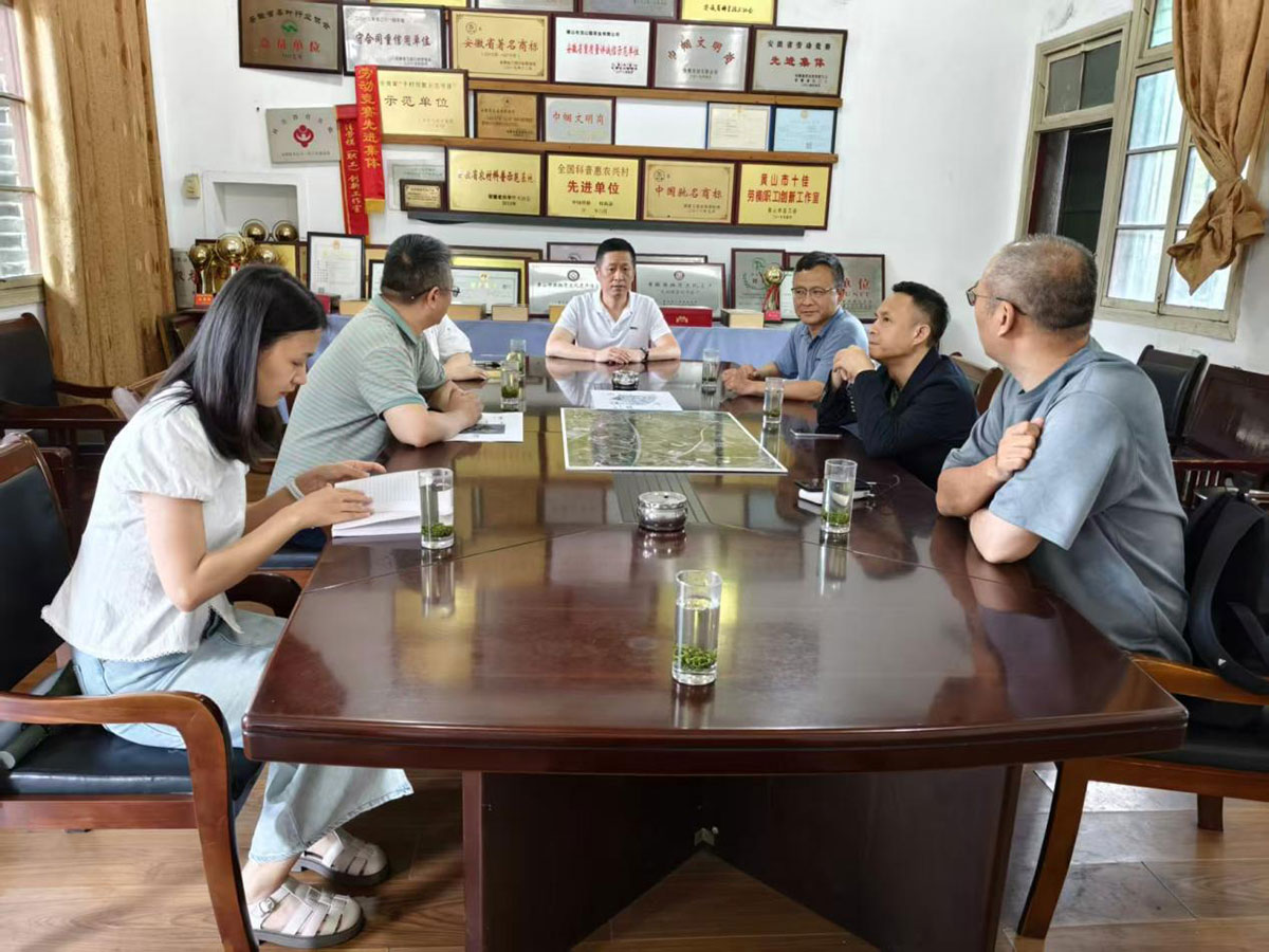 江蘇外聯(lián)采考察團(tuán)到實(shí)驗(yàn)茶場考察，共商茶產(chǎn)業(yè)合作新藍(lán)圖